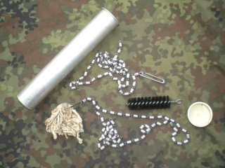 Reinigungsgerät 18-2mm Bundeswehr in Aluhülse