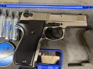 Druckluftpistole CP88 von Walther 4,5mm