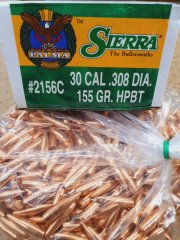 .308/155 grs #2156# Sierra Palma HPBT Geschosse lose 100 stk #SSZ Berka