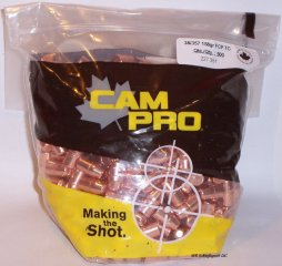 500St. CAMPRO Geschosse .38(.357Dia.) - 158 - TC-FCP - verkupfert - #CP38-158TC