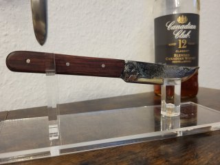 Altes Hammerschlag Jagdmesser Pfadfindermesser