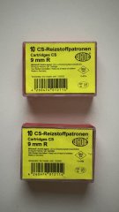 Wadie CS Reizstoffpatronen 9mm R / 20 St.