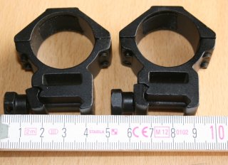 Montage Ringe Alu Ø30mm