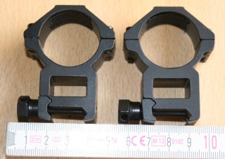 Montage Ringe Alu Ø25mm