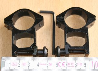 Montage Ringe Alu Ø25mm