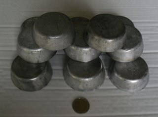 Schnäppchen! 10 kg Blei Bleibarren Spezialblei für Kugeln Vorderladergewehre Vorderladerwaffen