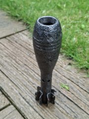 DEKO Deutsche 50 mm Wurfgranate - ORIGINAL WW 2