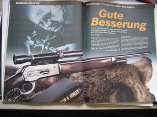 Visier-Heft -- **Winchester 71 und die .348-.450 Ackley **
