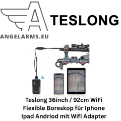 Teslong 36inch / 92cm WiFi Flexible Boreskop für Iphone Ipad Andriod mit Wifi Adapter angelarms.eu