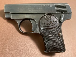 Taschenpistole Mars im Kaliber 6,35 mm Browning SNR 19774