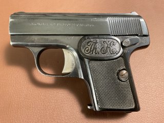 Taschenpistole Kommer Zella-Mehlis Modell 2 im Kaliber 6,35 mm Browning SNR 3697