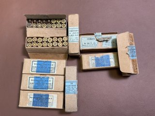 Originale Munition 2.Weltkrieg 9mmLuger für Pistole P08 Konvolut