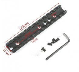 21mm Weaverschiene Montageschiene 120mm, Marlin -Frei Haus