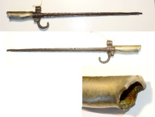 französisches Lebel Bajonett, Bodenfund