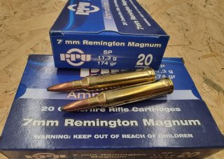 7mm Rem. Magnum/174grs. PPU SP Angebot!! A-115 20 stk. # SSZ Berka