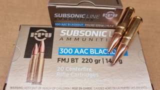 .300 Blackout 220grs FMJBT PPU 100 Stk. A-656 ##SSZ Berka