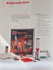 HORNADY LOCK-N-LOAD CLASSIC KIT #085006# Wiederladeset # SSZ Berka