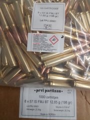 8x57 IS/198grs FMJBT PPU Bulk 100 Stk. A-213B #SSZ Berka