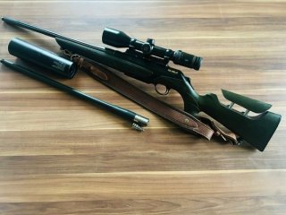Merkel Helix Komplettpaket - .308 Win. + Wechsellauf .222 Rem. inkl. Verschlußkopf + Zeiss Victory