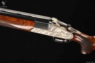 Krieghoff / Ulm Model ULM Bockdoppelflinte mit Seitenschlossen Kaliber 12/70