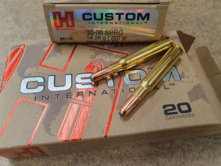 .30-06/220grs Interlock RN Hornady International Custom 20 stk. No. 8114 #SSZ Berka