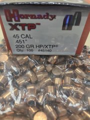 .451/200 Hornady Geschosse XTP 100 Stk No. 45140 # SSZ Berka