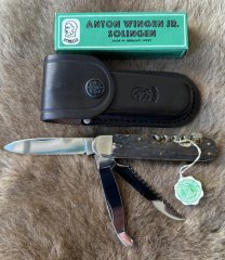 Jagd Taschenmesser Othello Anton Wingen Jr Vintage