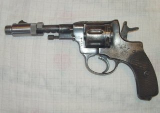 Nagant M1895 Revolver Laufgewinde schalldämpfergewinde 16X1,5 Gewinde