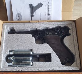Parabellum WWII , P.08 , 4,5 mm