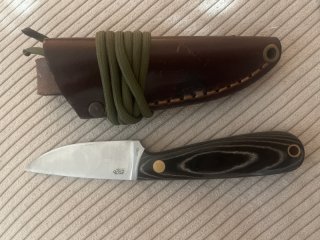 Enzo Necker (Neck-Knife) + Lederscheide
