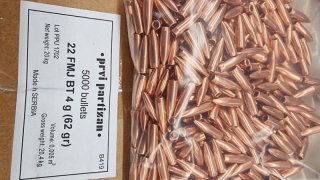 .224/62grs. FMJ-BT PPU 1000 stk #B-419# Sonderposten !!
