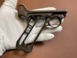 Pistole P08 Griffstück Erfurt, DWM SNR 1194i