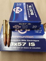 8x57 IS/198grs FMJBT PPU 500 Stk. A-213