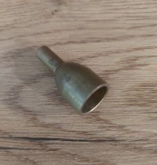 Pulverbecher, Einfüllhilfe, Pulver-Trichter, Messing