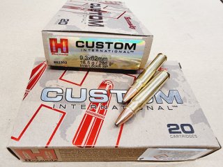 9,3x62/286grs. Interlock SP Hornady Custom 20 stk. No. 82302