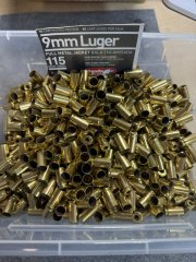 1200 Hülsen 9mm