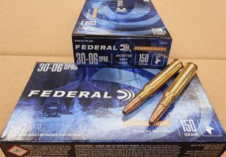 .30-06/150 grs. Federal Power Shok 20 stk. No. 3006A