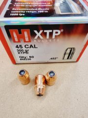 .452/300grs Hornady XTP Geschosse No.45230 50 stk