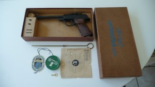 Walther LP53 Luftpistole (Baujahr ca. 1955) – Legendäres James-Bond-Modell im seltenen Komplettset m