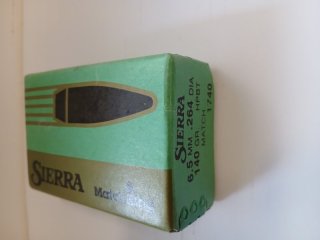 Sierra MatchKing 6,5mm .264 HPBT 140gr