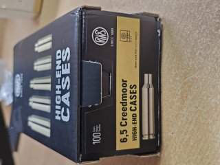 RWS Hülsen 6,5 Creedmoor 100 Stück