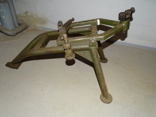 Lafette für MG 37 (t) / Bunkerlafette, 2. Weltkrieg