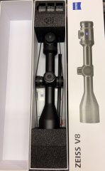 Zeiss Zielfernrohr V8 2,8-20x56 mit Schiene Leucht 43 und ASV höhe und seite / wie neu