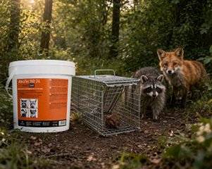 RAUBWILD-Lockstoff-AttraTec No 24 PredX Solid-2kg Waschbär,Fuchs,Dachs,Marder