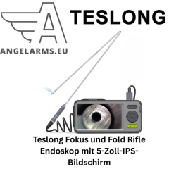 Teslong Fokus und Fold Rifle Endoskop mit 5-Zoll-IPS-Bildschirm www.angelarms.eu