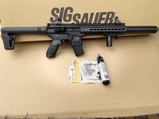 Sig Sauer MCX black CO2 Diabolo inkl. Zubehör – neuwertig.