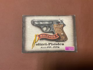 Bedienungsanleitung für die Polizeipistolen Walther PP und PPK Zella Mehlis