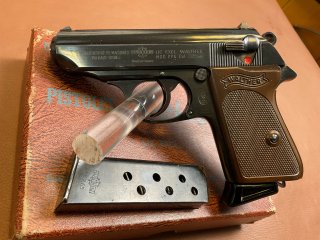 Pistole Manurhin Walther PPK der bayerischen Polizei im Kaliber 7,65mmBrowning SNR 100654