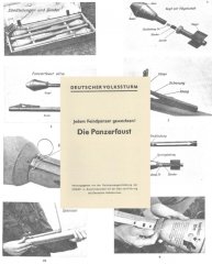 Nachdruck der Volkssturm-Dienstvorschrift für die Panzerfaust 30 und 60