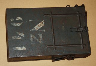 orig. Wehrmacht WK2 Festungs-MG Gurtkasten für MG34 & MG42 -SELTENE GELEGENHEIT-